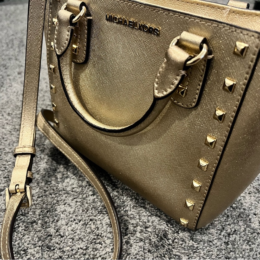 Michael Kors Gold Bag